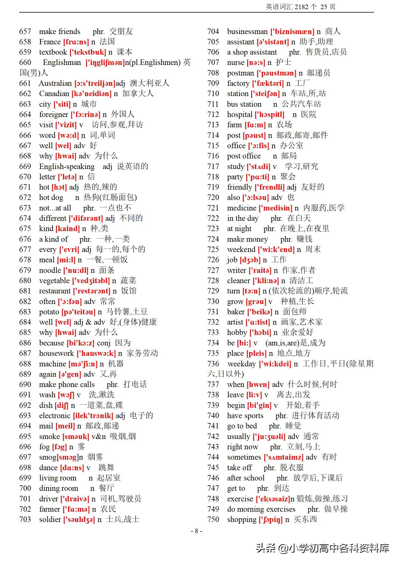 初中英语词汇带音标表,初中英语课标要求的1500个单词