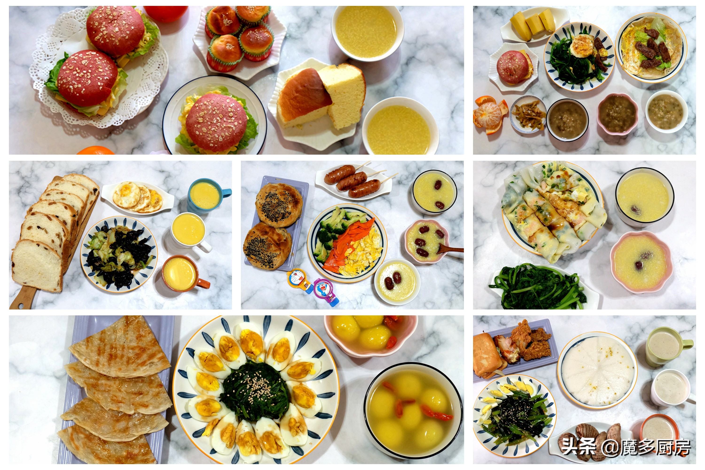 懒人妈妈五分钟搞定营养早餐,全职妈妈做简单的早餐文案