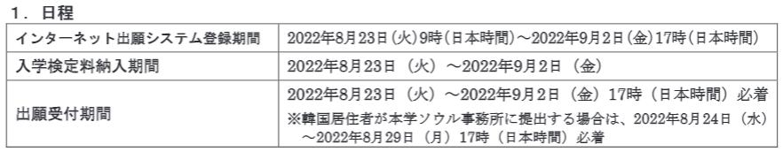 2023年同志社大学出愿信息早知道