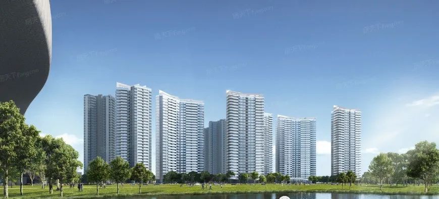 顺德三龙湾保利江景大盘有内部特价97~131㎡三四房一线东平河景