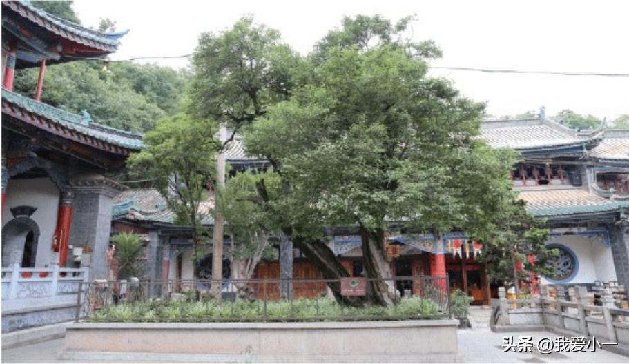 云南昆明古建筑群图,云南省昆明市官渡古镇古建筑