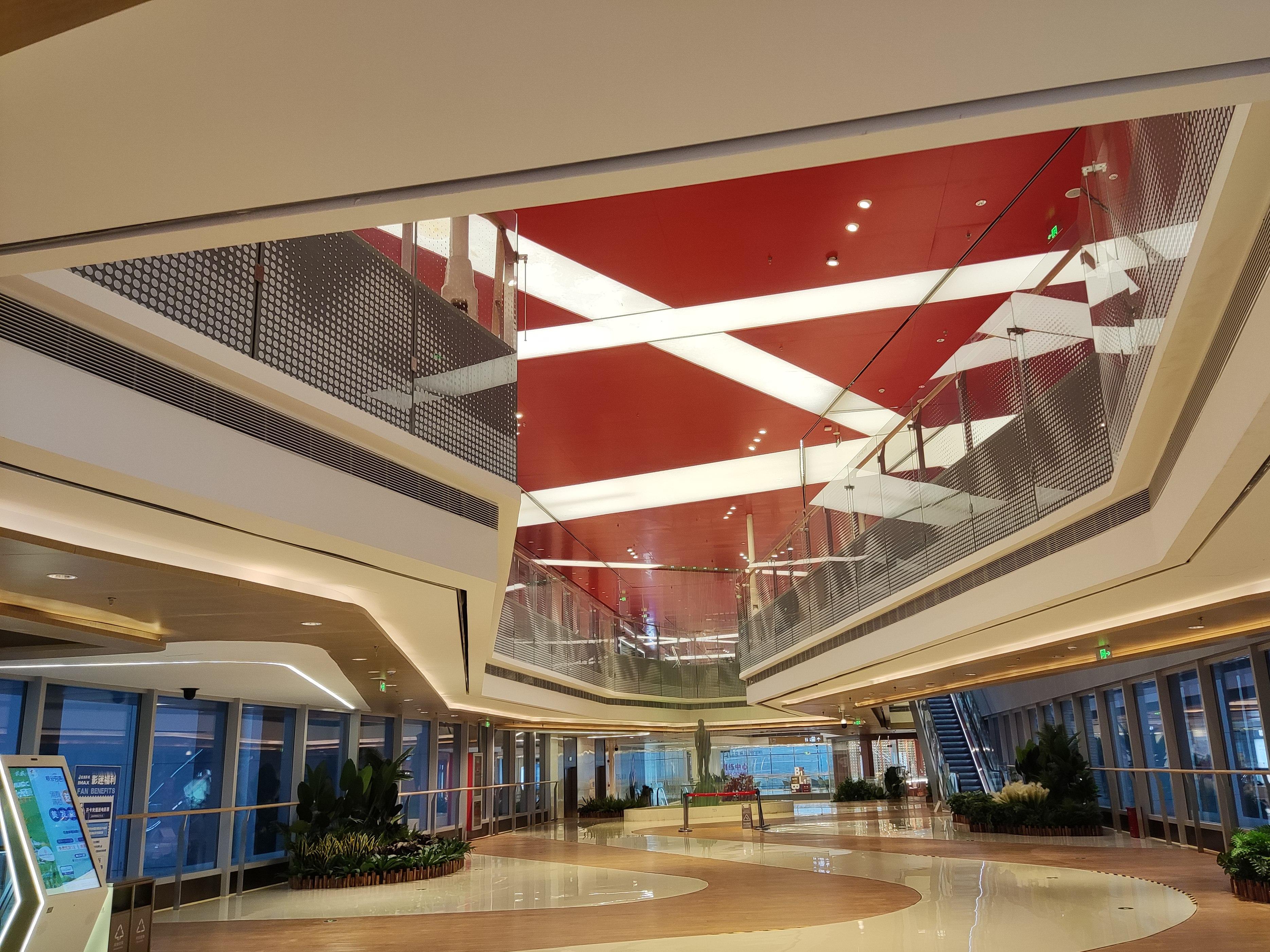 重庆中央公园商圈灯光,重庆中央公园三个商场