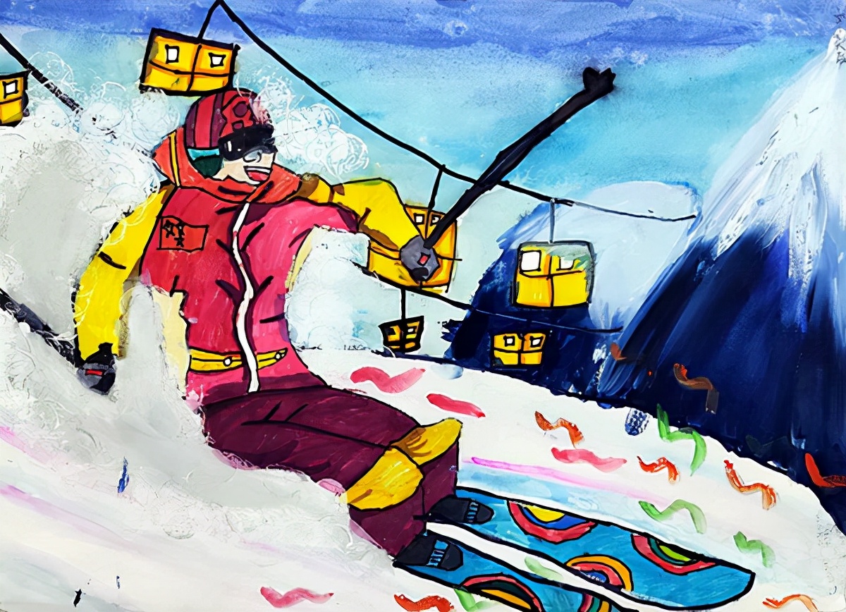 少儿书画大赛创意儿童画,童真里的色彩儿童画创作大赛