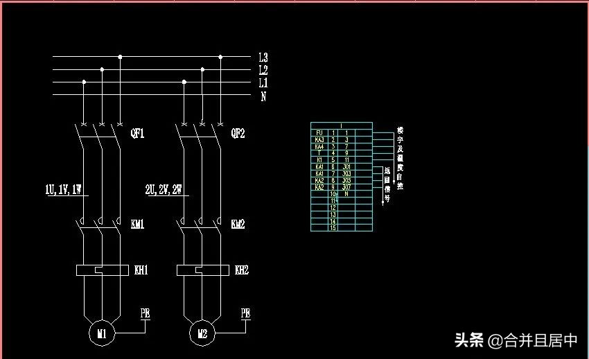 二次控制图从哪里开始看,二次控制接线识图