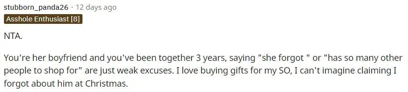 女朋友不接受我送的生日礼物,女朋友不愿意送我生日礼物