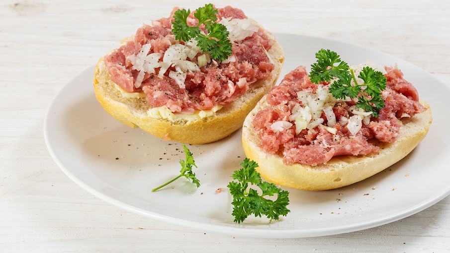 最受欢迎的汉堡,正宗德国早餐吃什么好