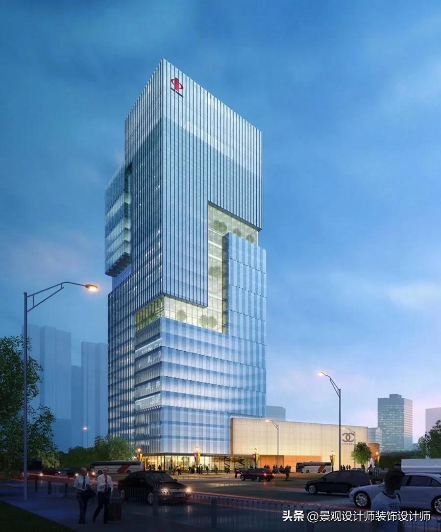 写字楼外观设计图大全,写字楼设计外观效果图
