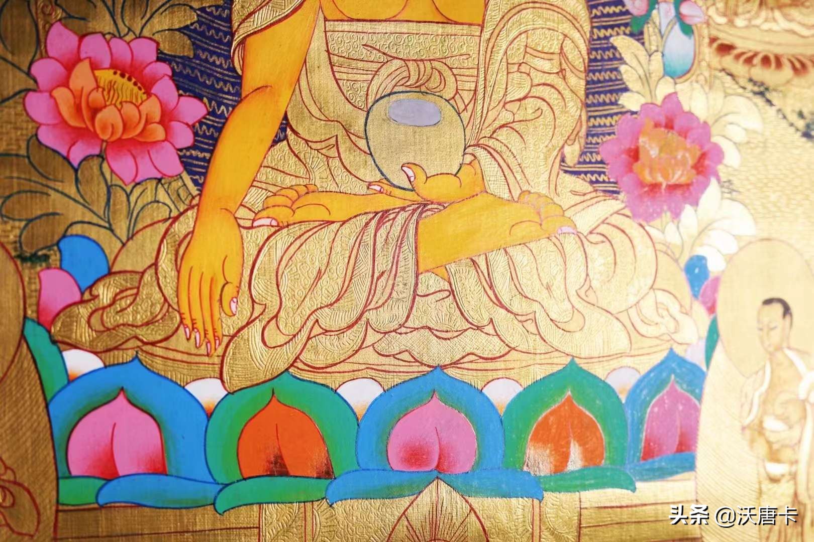 唐卡中的佛像常见的手印,唐卡中不同人物的寓意