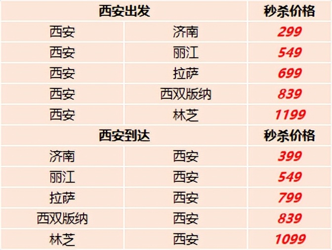 特价机票100元起,特价机票199