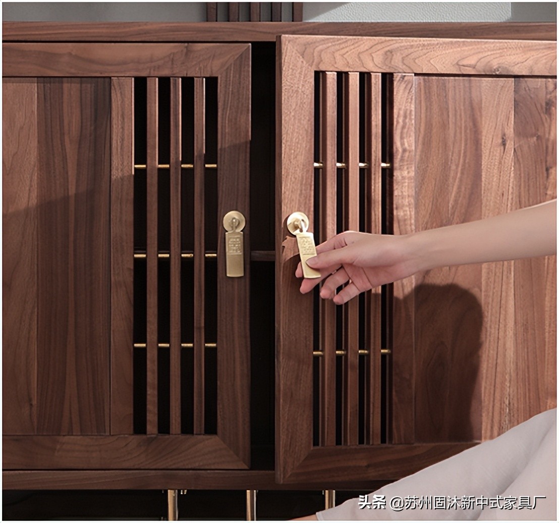 全屋实木家具新中式,新中式含蓄秀美韵味十足