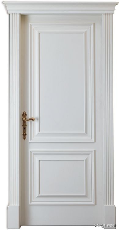 装修室内门设计效果图,2022年室内门流行颜色款式