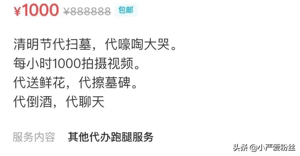 代扫墓收入情况,代扫墓成功后费用