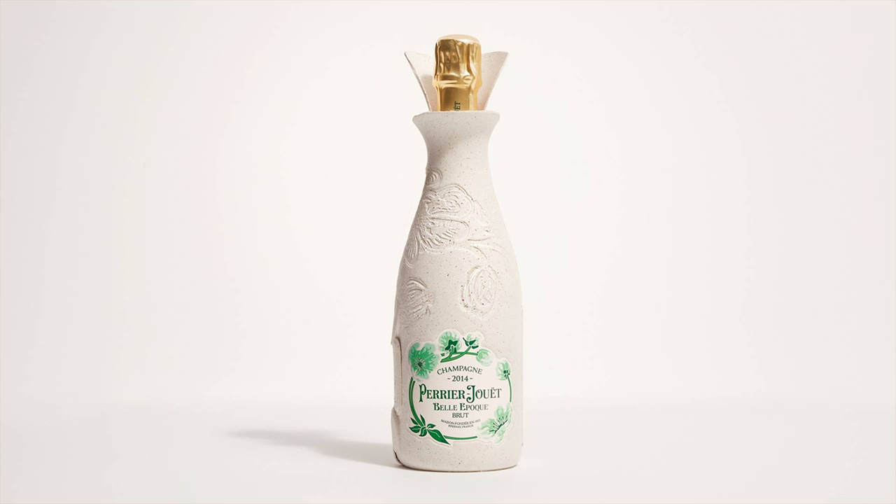 香槟酒花筒包装方法,香槟色花束包装教程