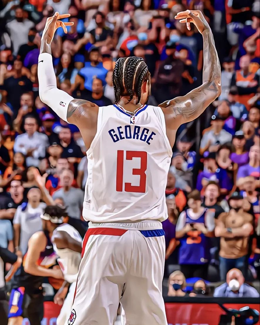 球星壁纸第190期保罗乔治,保罗乔治威少雷霆壁纸