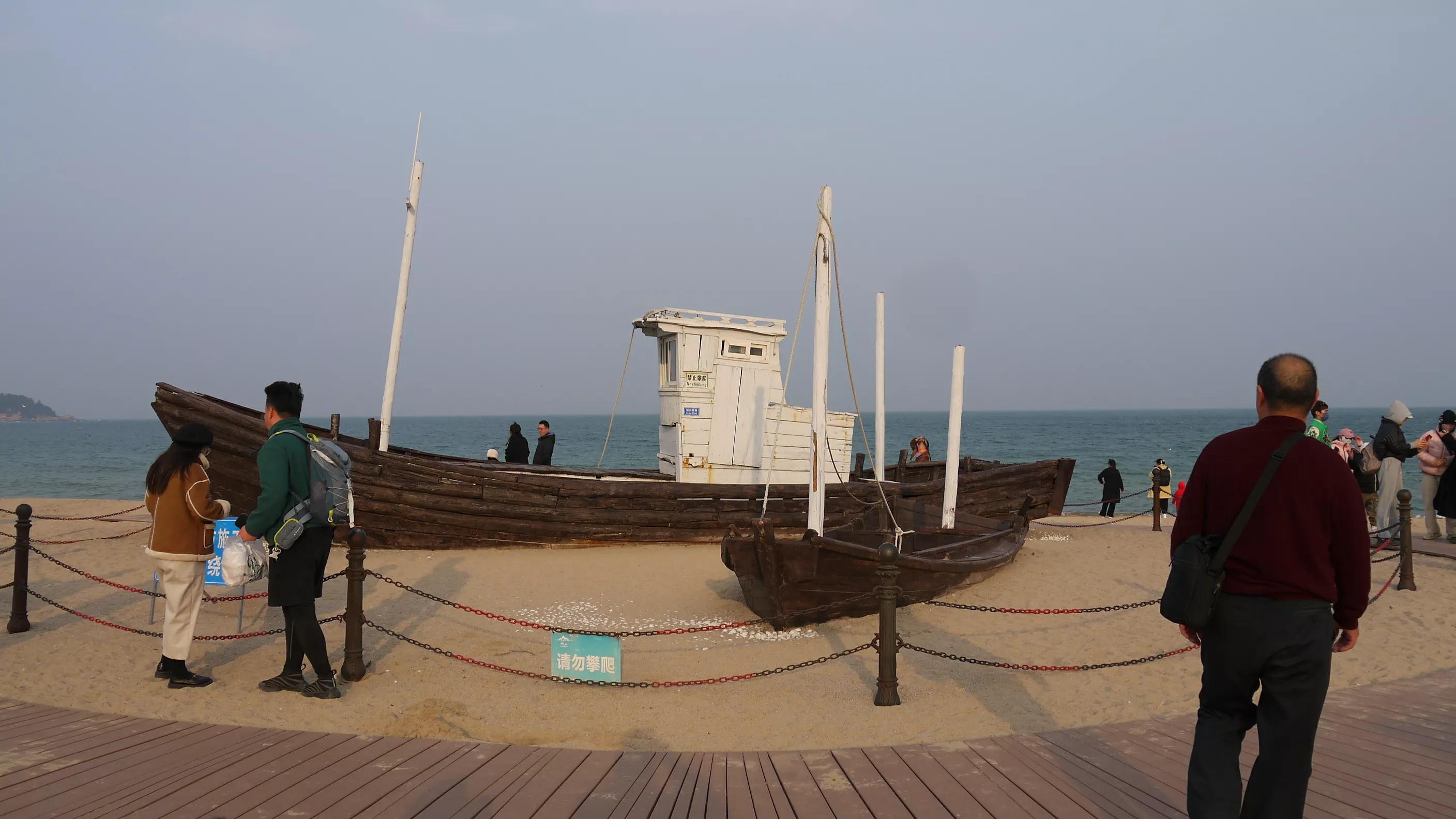 青岛崂山仰口沙滩相关风景视频,崂山怎么去仰口沙滩