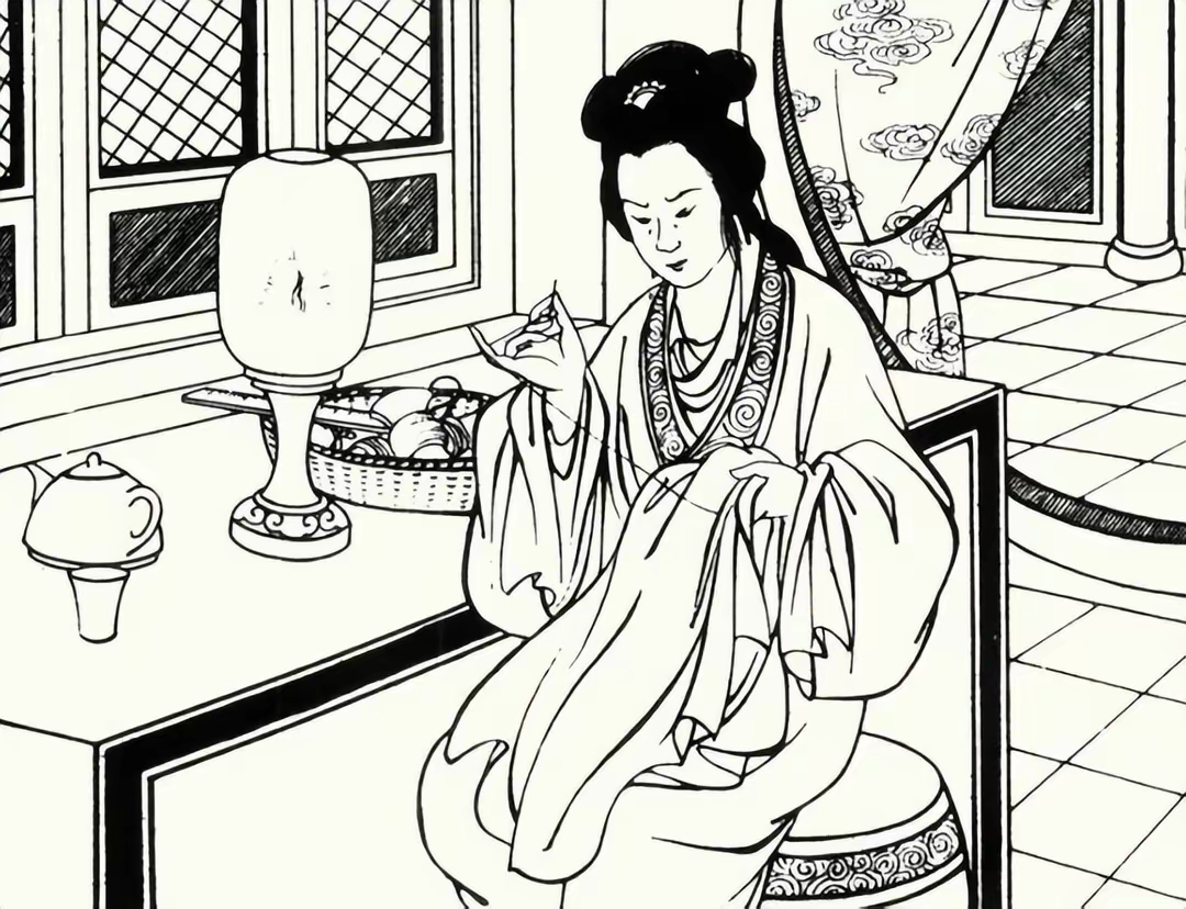 民间故事:三人喝茶，奶奶指着碗中茶叶说有客到，果然客来了