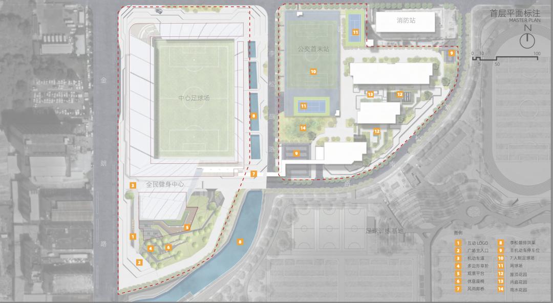 全民健身中心足球场,容纳近10万人的全民健身馆