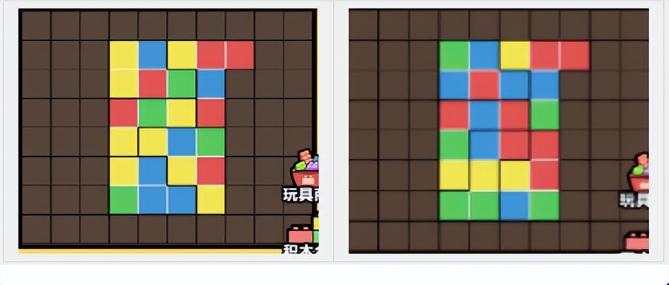 积木国粹花旦小熊猫拼接过程,积木图纸分享