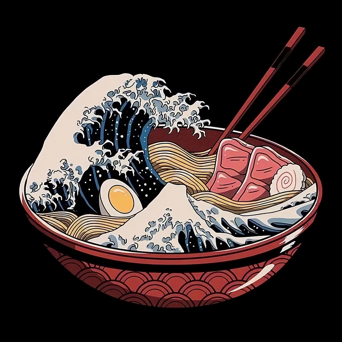 浮世绘动漫插画,菲律宾著名插画师作品