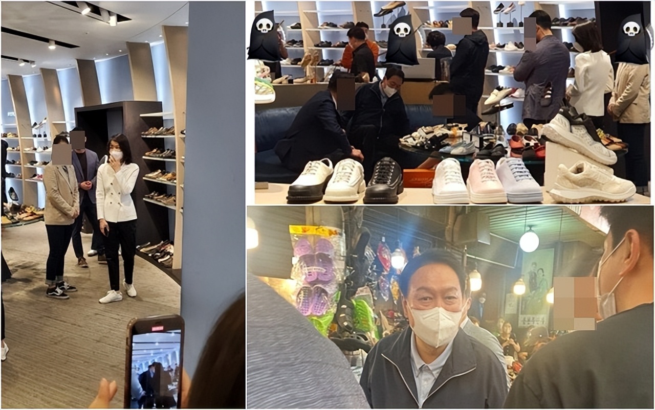 新一任韩国总统夫人,韩国现任总统夫人出访照片