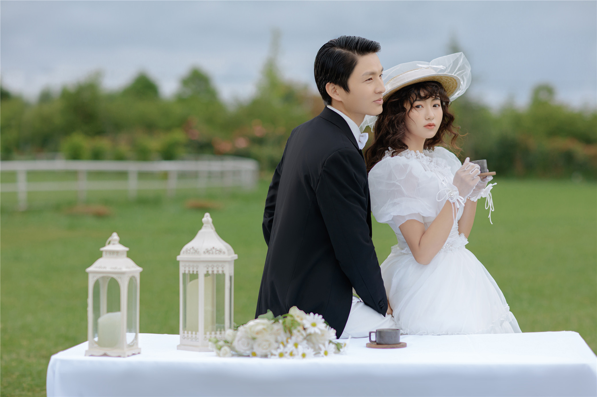 铂爵旅拍大理婚纱照一套多少钱,大理半山半岛旅拍基地婚纱照