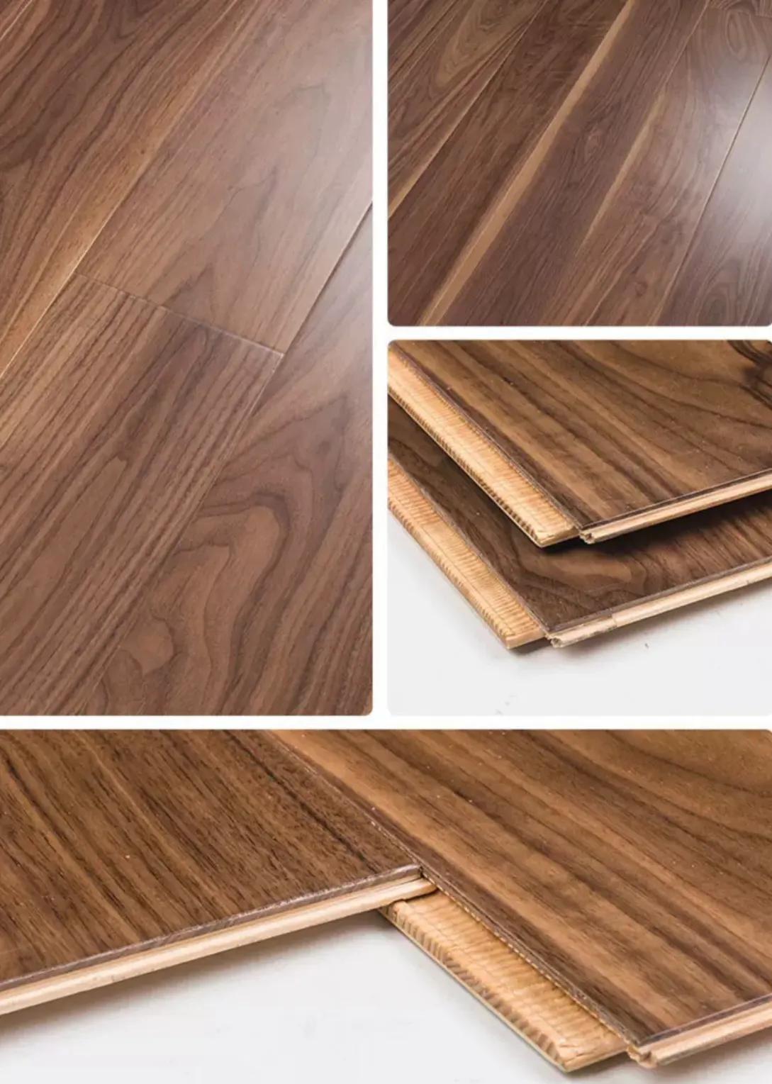 如何选北美黑胡桃木,黑胡桃实木地板人字拼