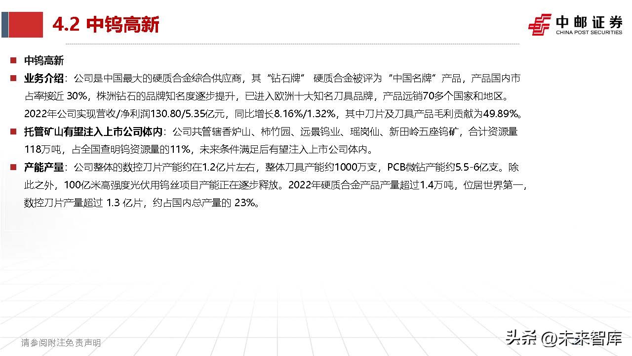 钨产业,钨钼行业分析