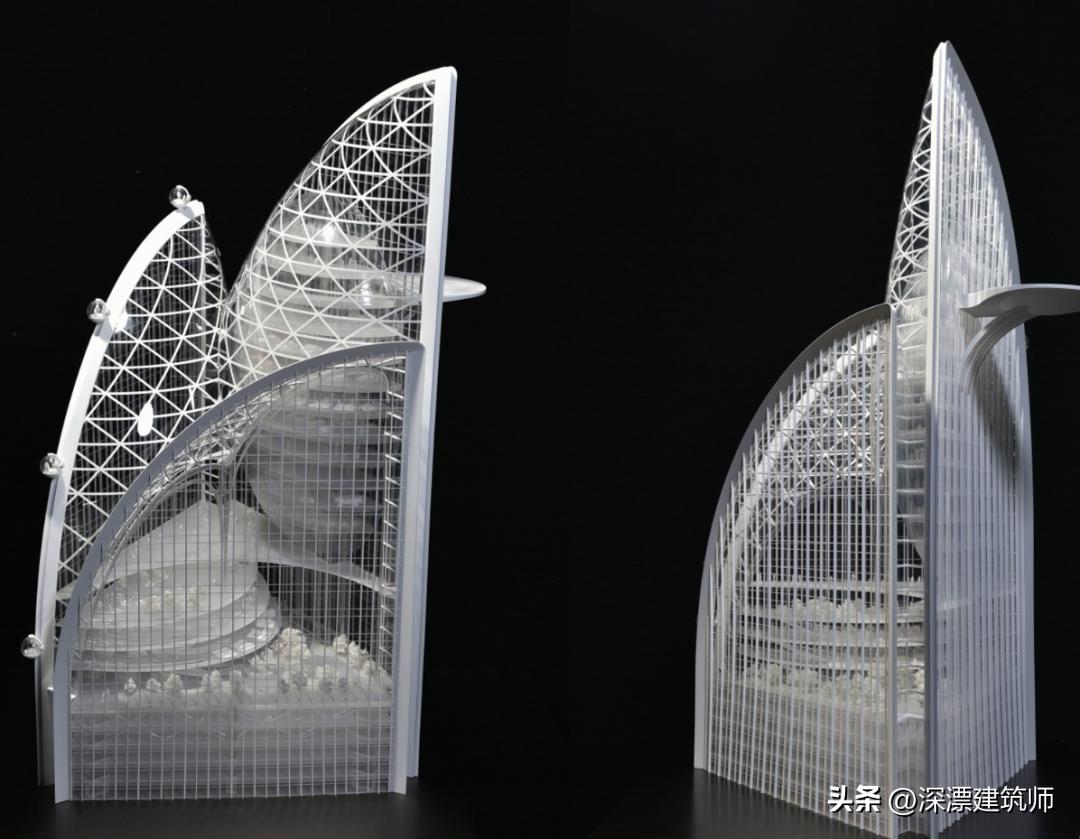 上海北外滩480米高楼方案,北外滩kpf方案