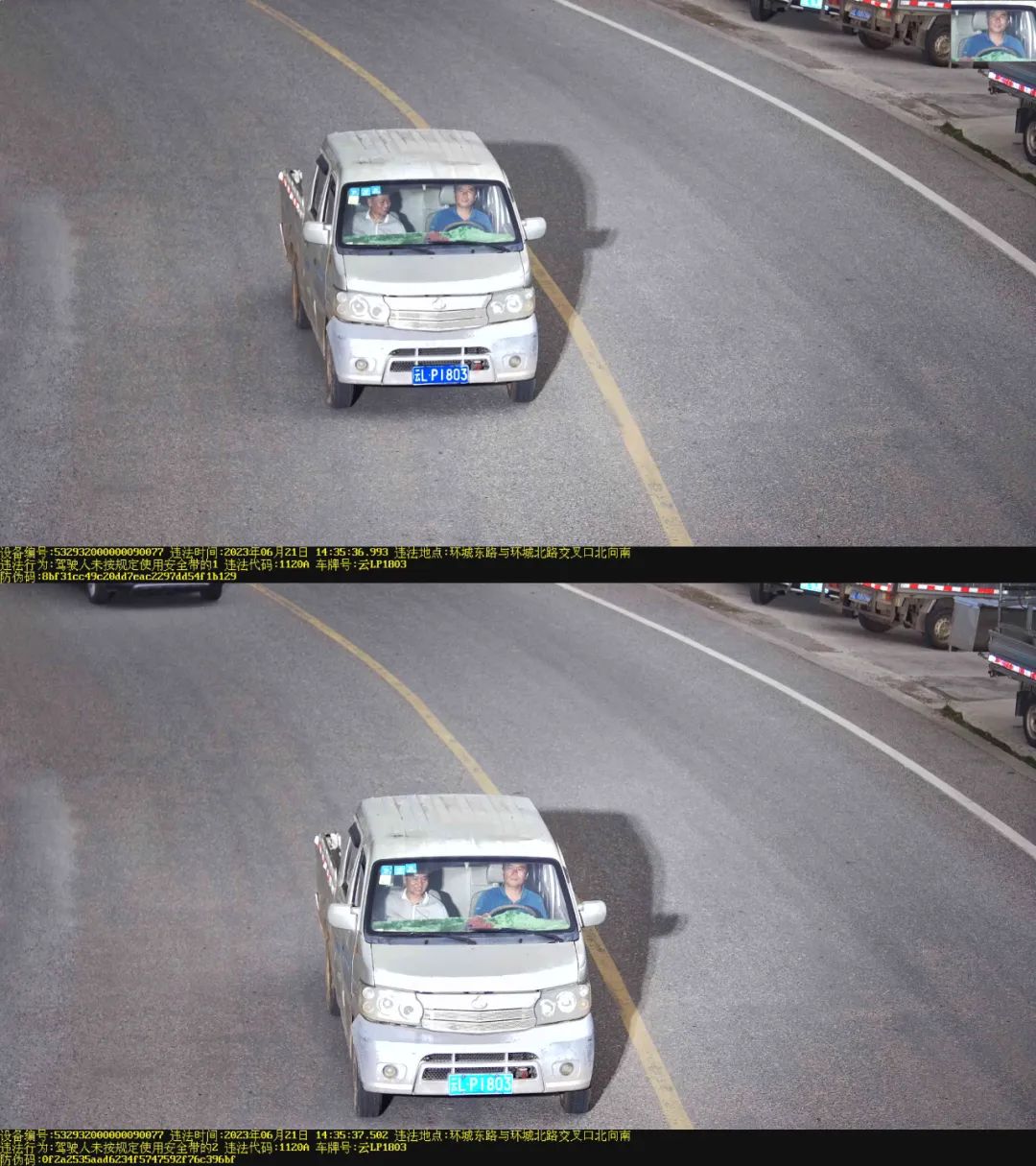 云南鹤庆：不系安全带曝光来了看看都有谁“上镜”!