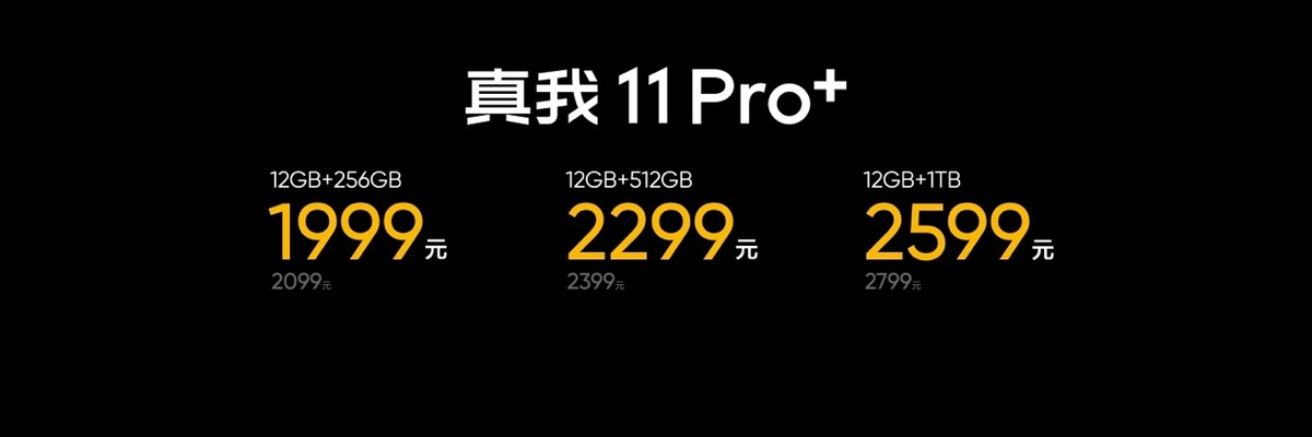 真我11 pro+ (11pro起售价)