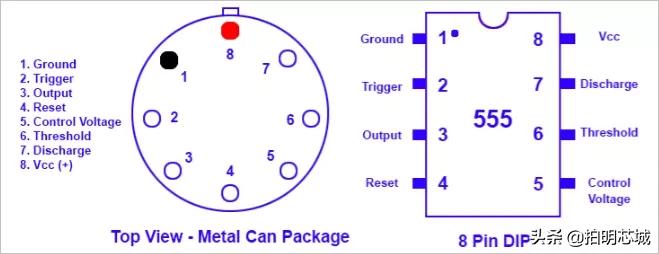 555芯片定时器工作原理,555定时器构成单稳态触发器