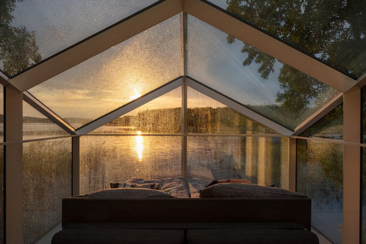 芬兰，伊纳里，森林玻璃小屋/Pirinen+Salo