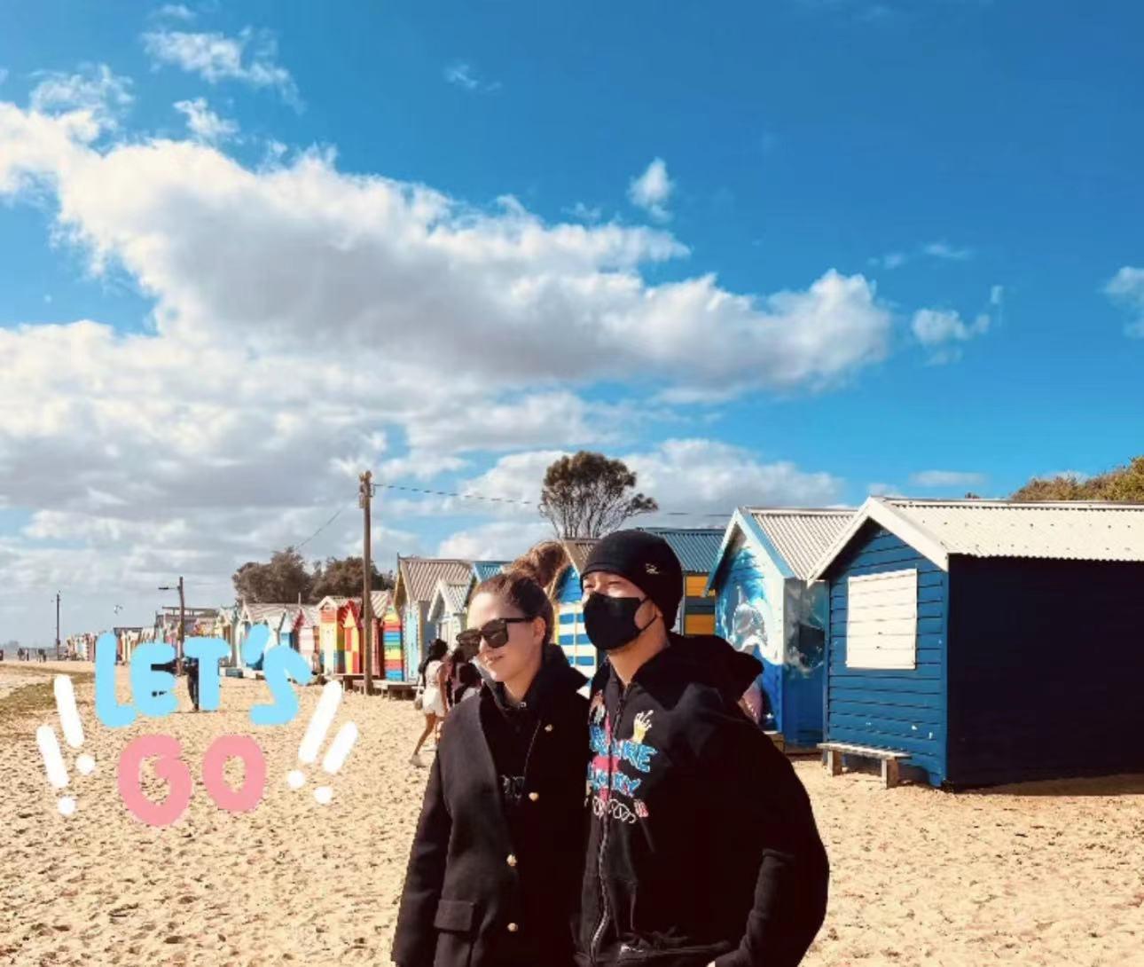 孙红雷在墨尔本街头,孙红雷墨尔本