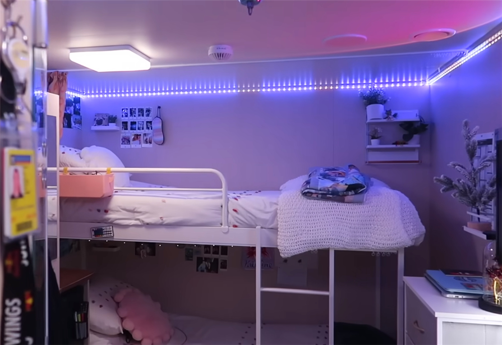 船员真实船上住宿,邮轮船员宿舍