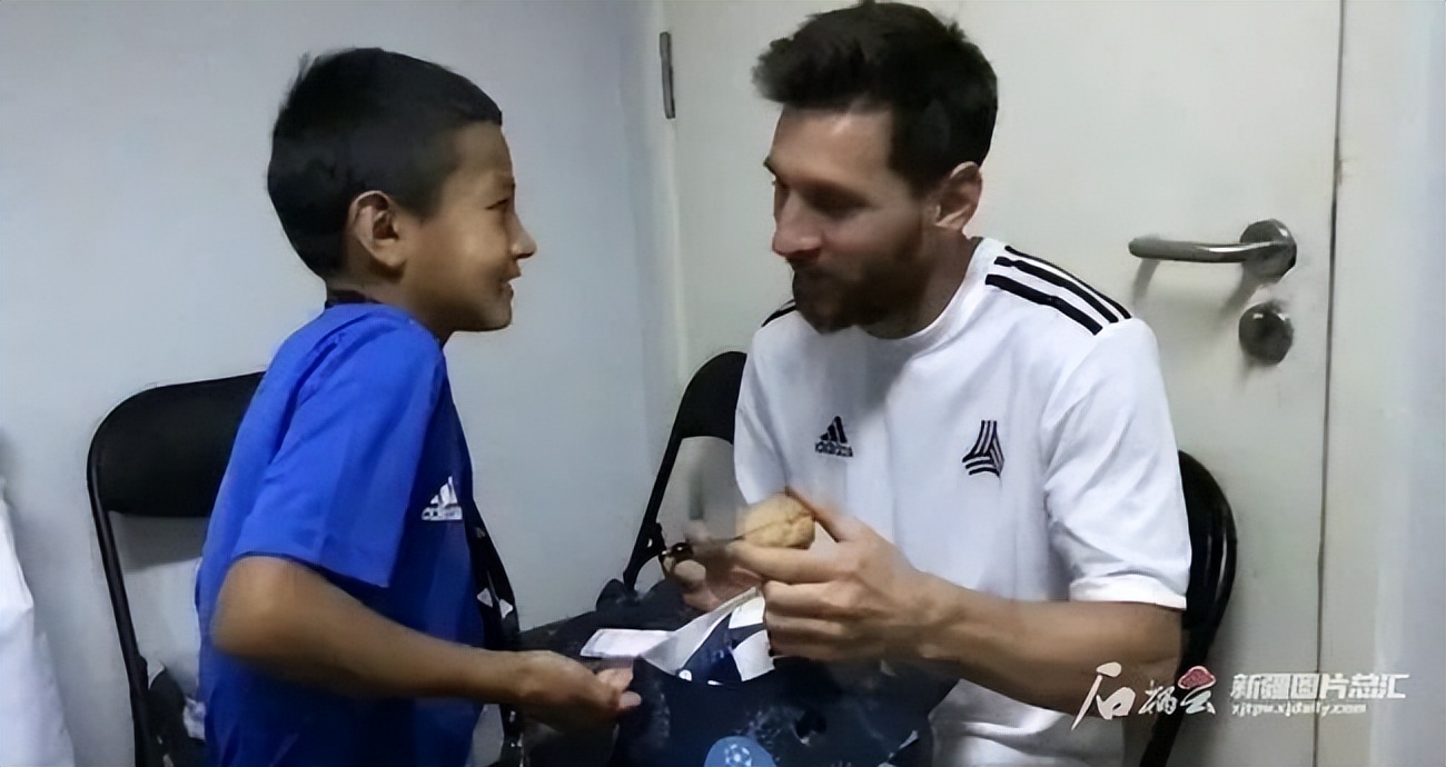 梅西你带我们长大我们陪你到老,梅西为中国队加油