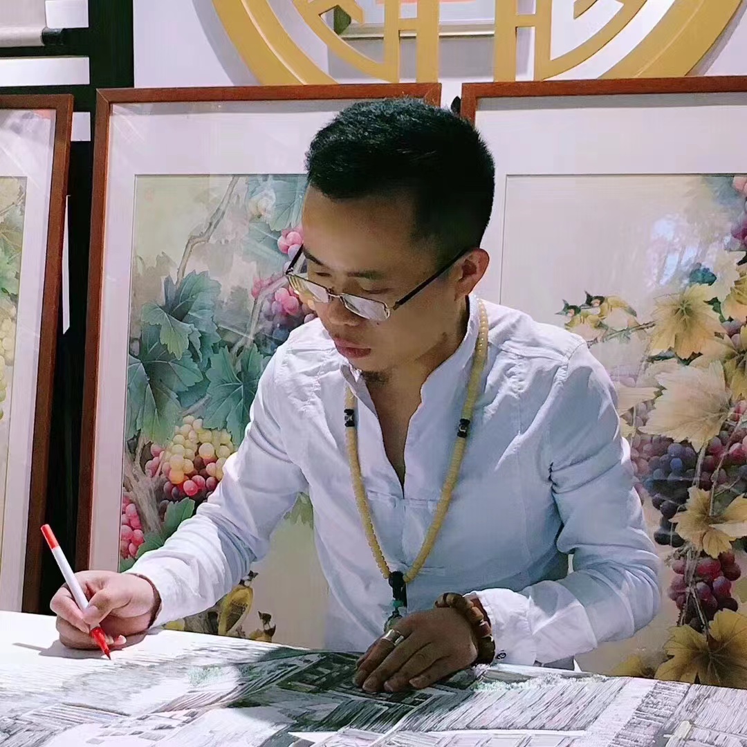 中美艺术作品展,中美书画艺术交流展