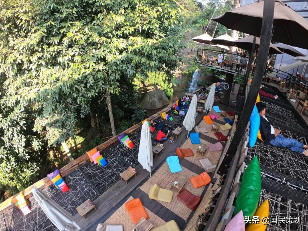 清迈人气最高咖啡厅,“丛林+咖啡”创意玩法,“火”在三大原因