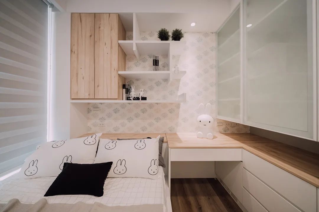 台湾夫妻89㎡的家,坚持全屋打满柜子,效果不是一般的实用大气