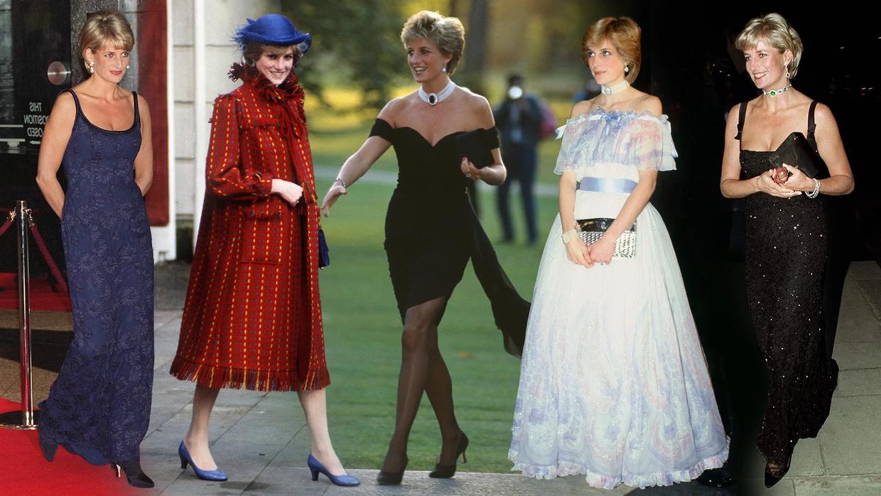 戴安娜王妃年轻穿搭,戴安娜王妃最新裙装
