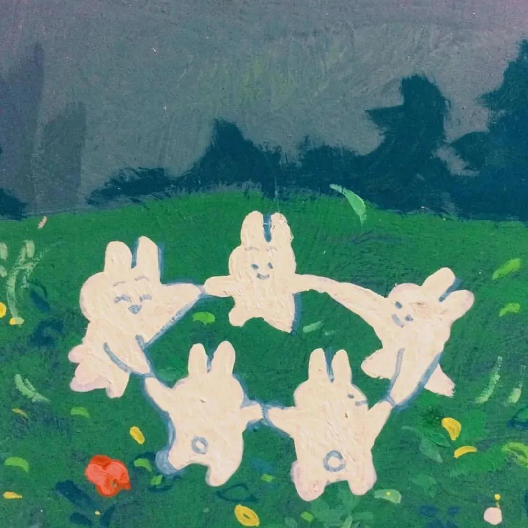 紫色唯美水彩花朵背景图,水彩背景图简约干净手绘