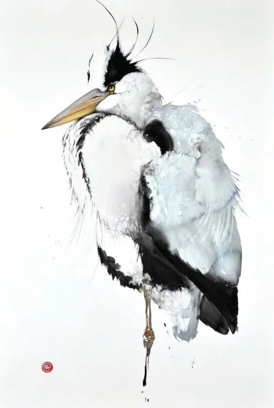 东方美学的中国画神韵,东方水墨画