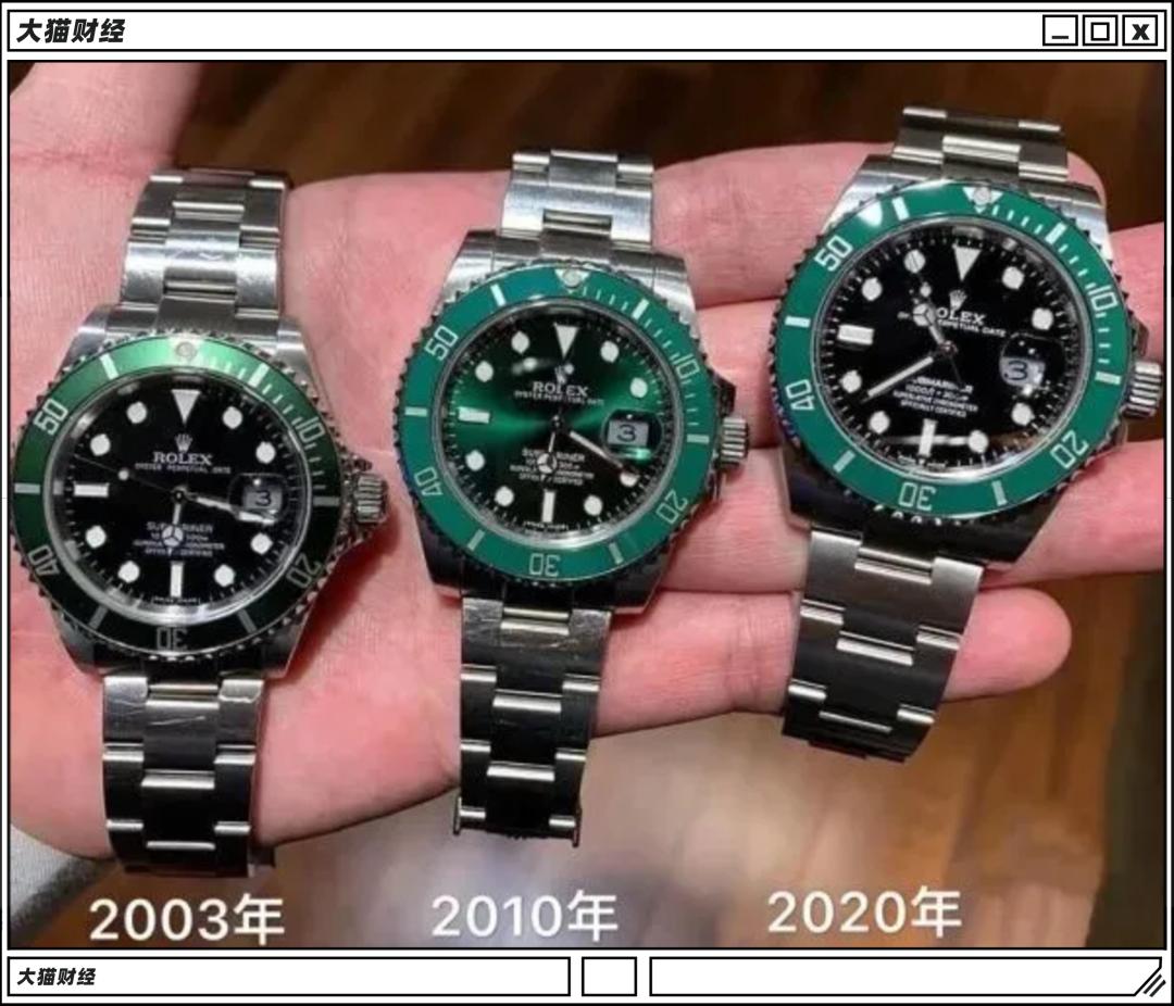劳力士绿水鬼在阳光照射久会发光,劳力士绿水鬼有不带日历的吗