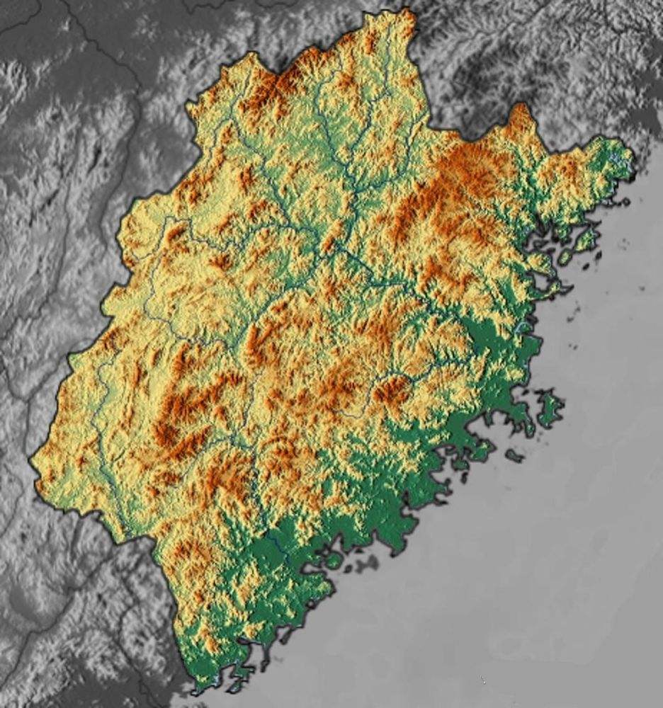 中国哪些地方是以山川河流划分,哪些省从古至今地图没变过