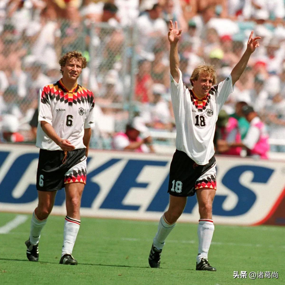 四冠四亚德国,四年德国球衣