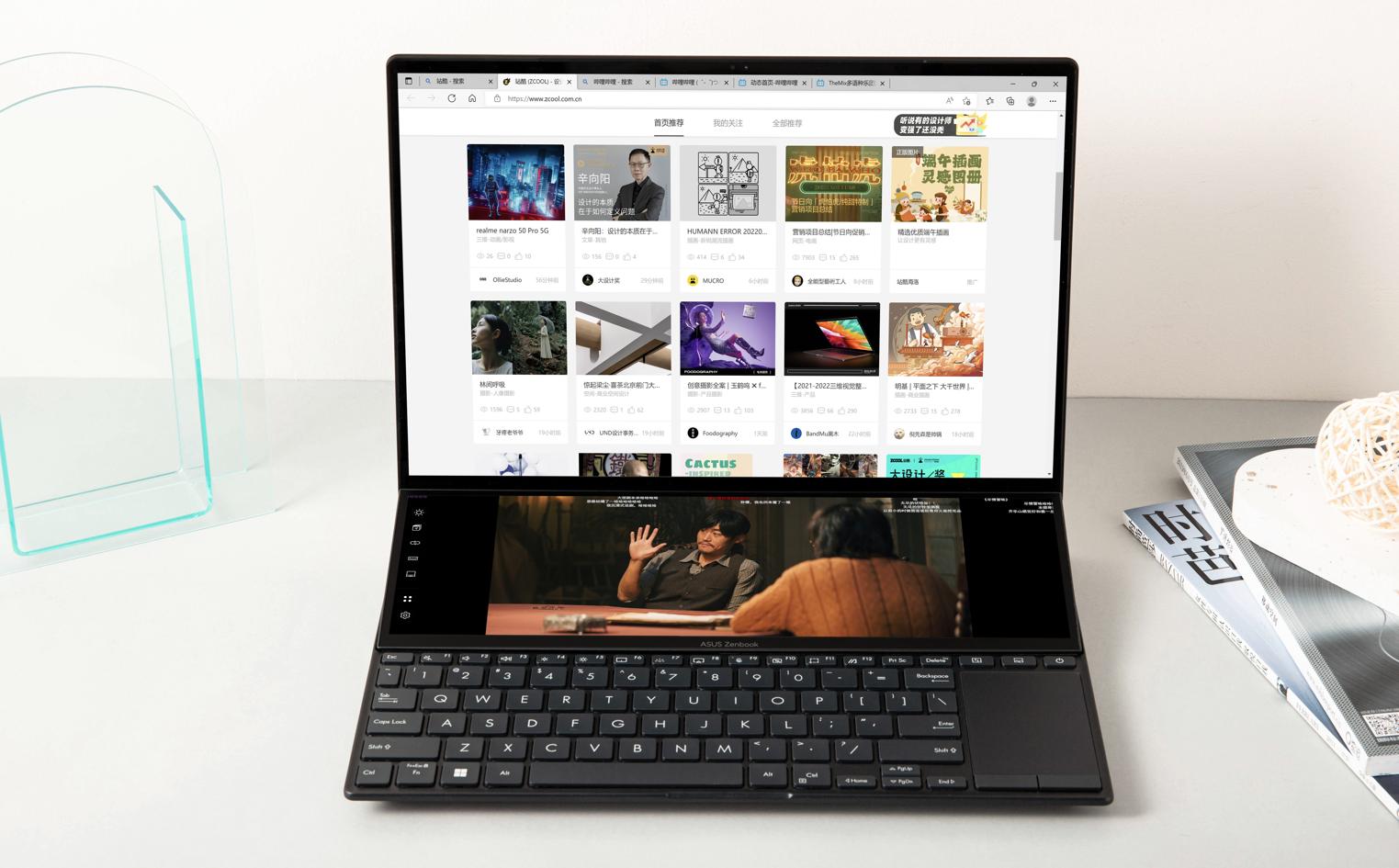 华硕双屏笔记本真实测评,华硕笔记本为什么都用oled屏幕