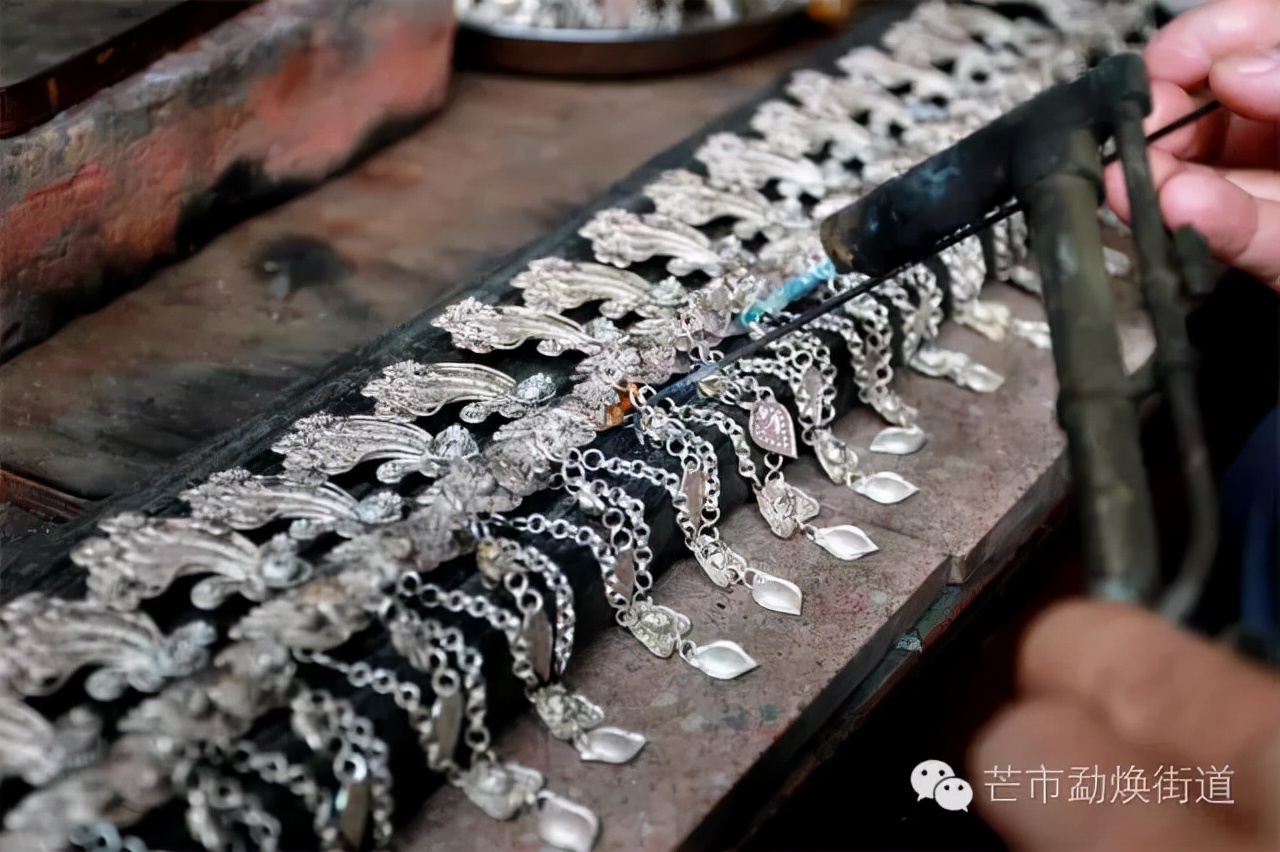 德宏芒市银器,傣银制作技艺