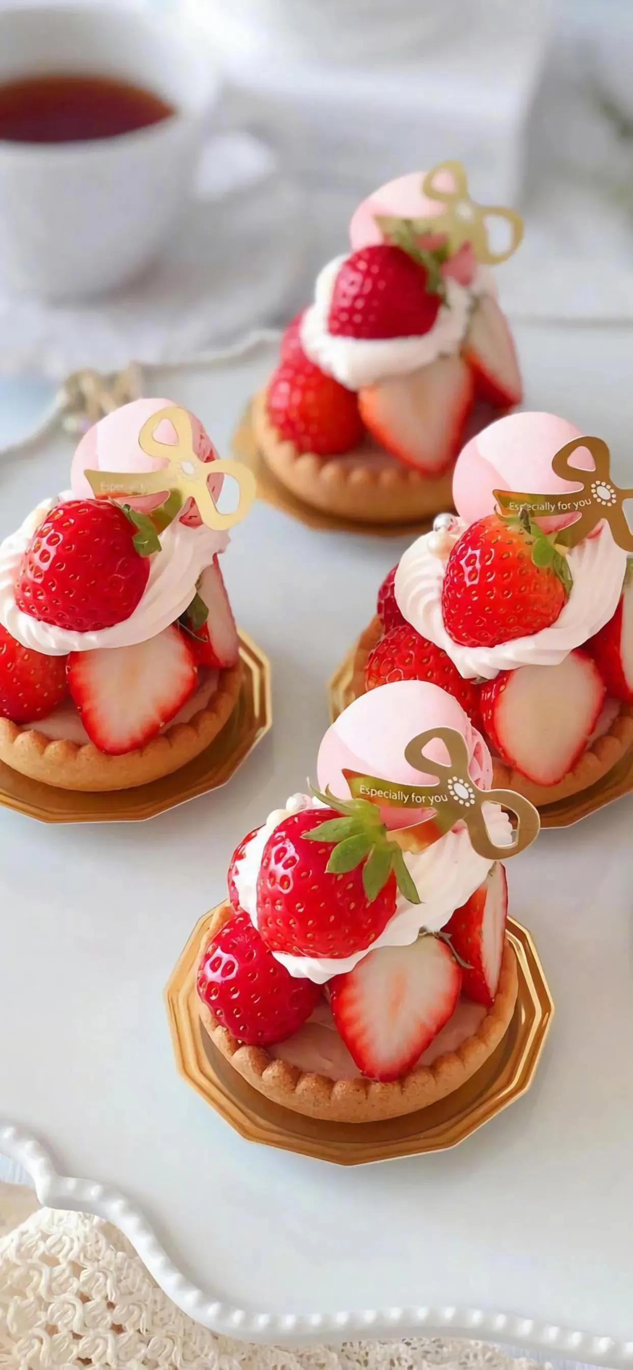 法式甜点壁纸,甜品精美壁纸