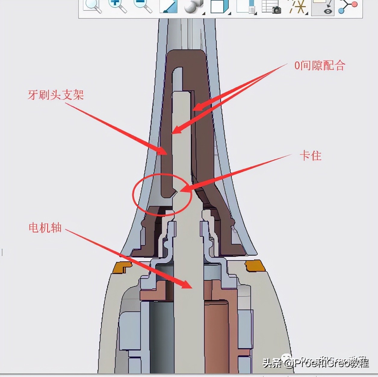 鐢靛姩鐗欏埛creo鏁欑▼,creo鐢靛姩鐗欏埛浜у搧缁撴瀯璁捐