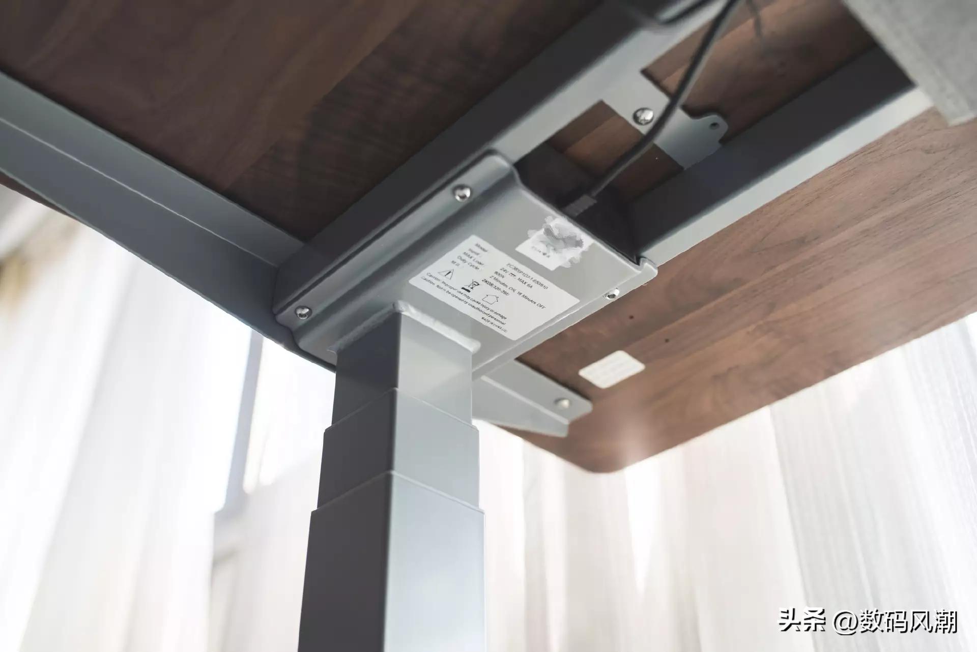 乐歌升降桌灰胡桃木,乐歌e5-n黑胡桃木色电动升降桌