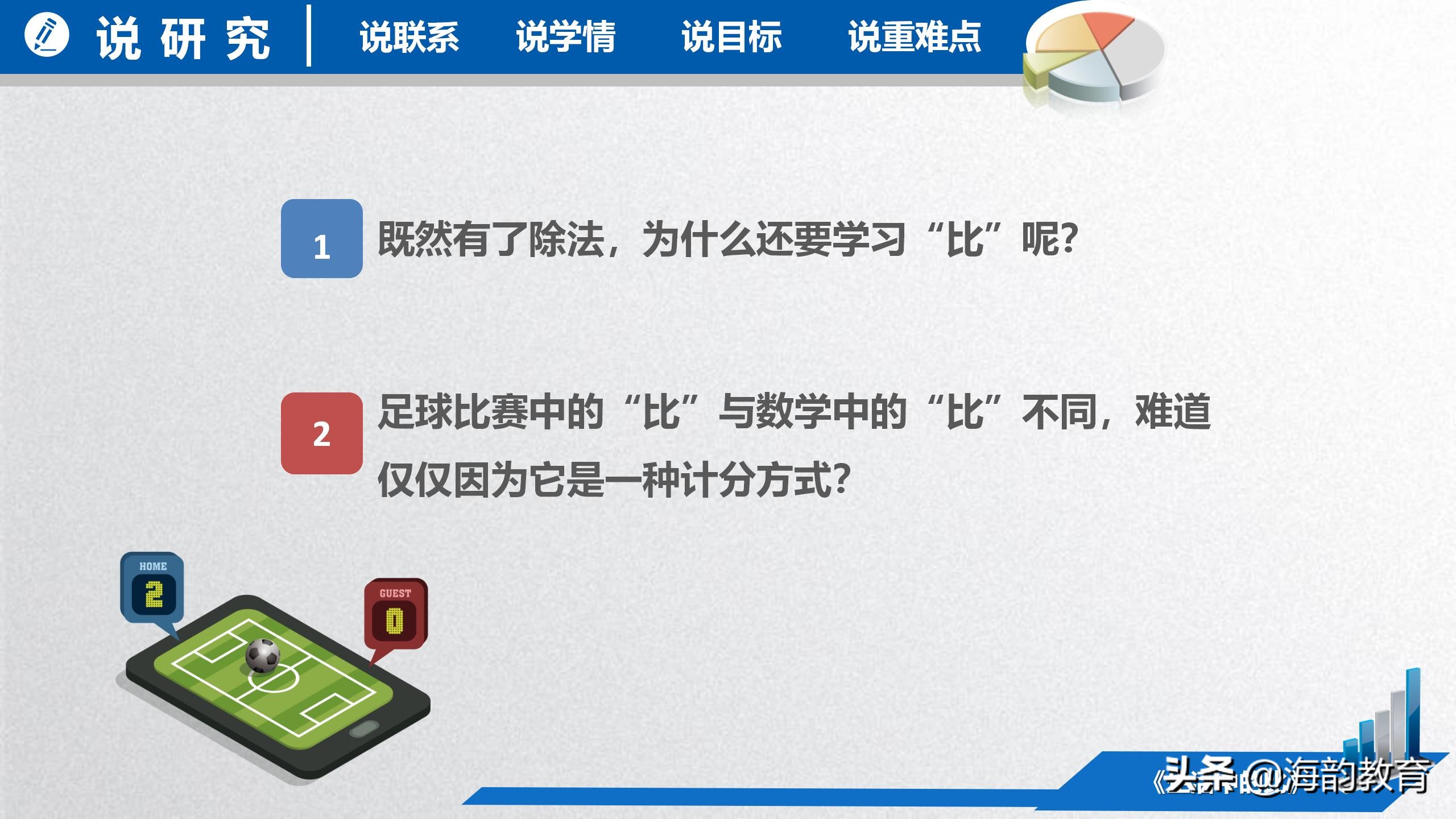 顺德数学之窗丨大良实验小学潘宏业《生活中的比》说课分享